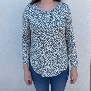 Old Navy Luxe Long Sleeve Green Shirt Size M